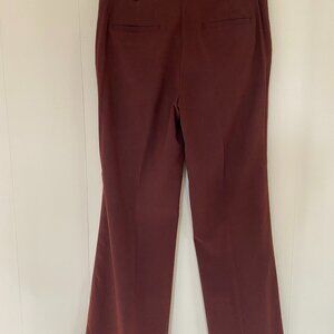 Anthropologie Rust Colored Sz10 flared trousers